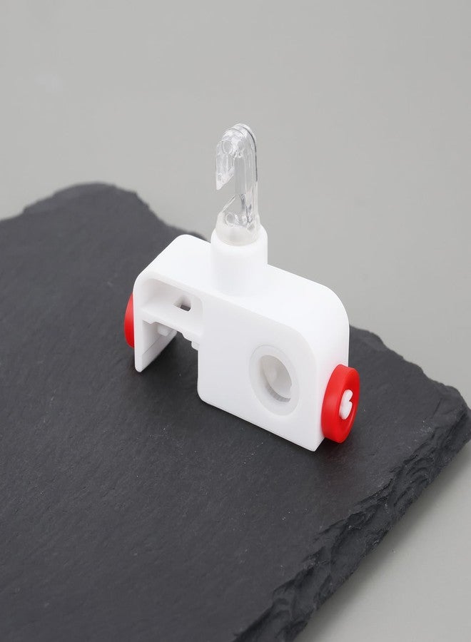 Briny River 20pcs 42x31mm Vertical Blind Carrier Hooks Runners for 5" 127mm Blinds - Image 4